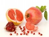 3865299-pomegranate-and-grapefruit-isolated-on-white-background